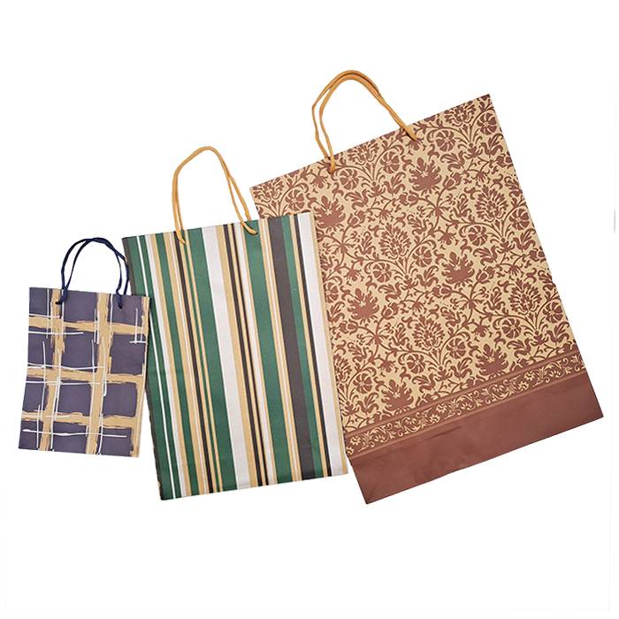 Bolsa De Papel C/Fuelle 37X27X9 Cm./8542