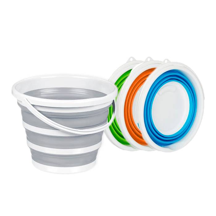 Balde 10 Lts. Plegable Silicona/3307