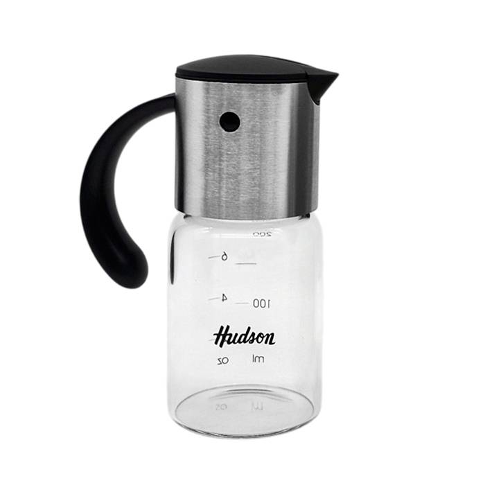 Aceitera Vidrio Hudson T/Acero/8636