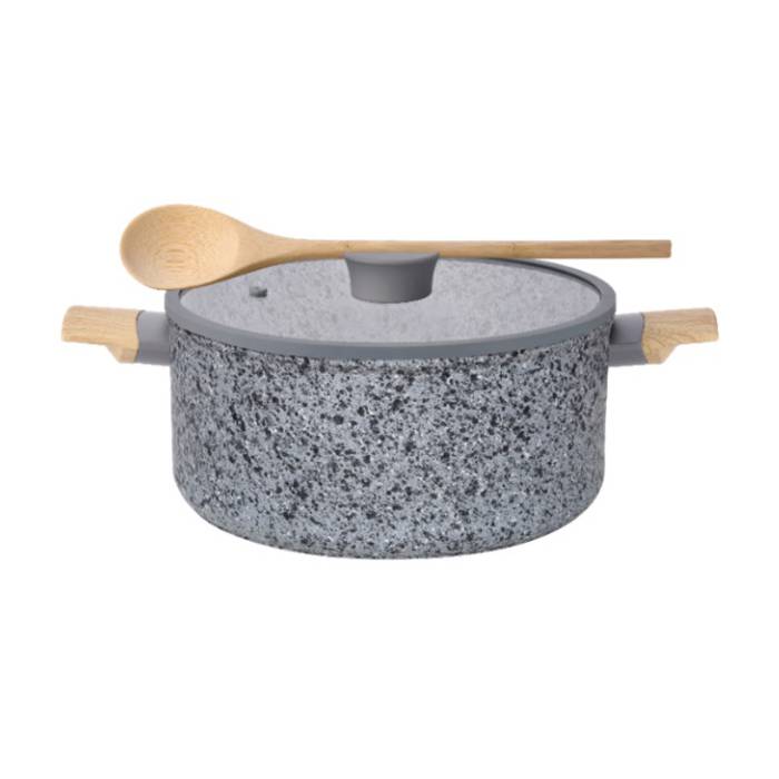 Cacerola Hudson 24Cm Granito Stone New/8954