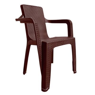 Sillon Simil Ratan Reforzado Chocolate/3758-2
