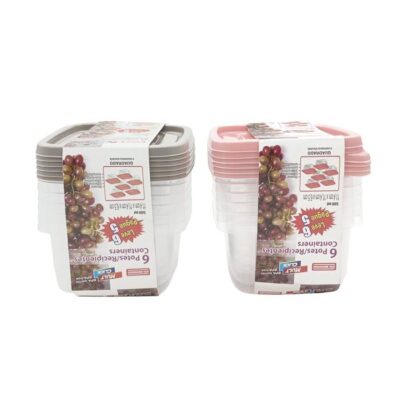 Hermetico Sao Cuadrado X6 500Ml/5000